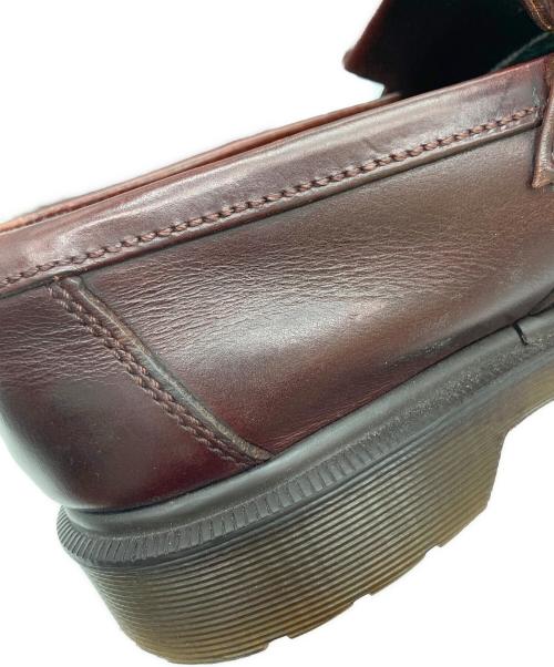 Dr.Martens（ドクターマーチン）Dr.Martens (ドクターマーチン) ADRIAN/切替タッセルローファー レッド サイズ:26.5の古着・服飾アイテム