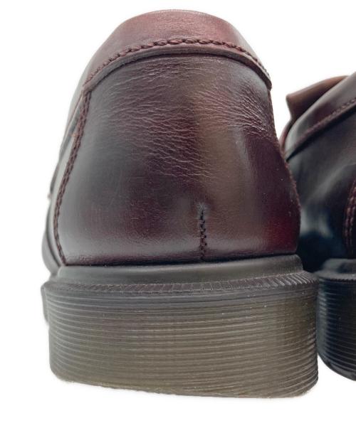 Dr.Martens（ドクターマーチン）Dr.Martens (ドクターマーチン) ADRIAN/切替タッセルローファー レッド サイズ:26.5の古着・服飾アイテム