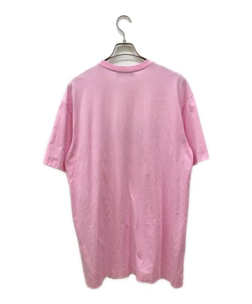 MSGM（エムエスジーエム）MSGM (エムエスジーエム) プリントTシャツ ピンク サイズ:Ｓの古着・服飾アイテム