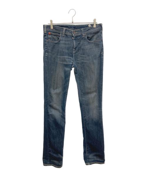EVISU（エヴィス）EVISU (エヴィス) PUMA (プーマ) カモメプリントデニムパンツ インディゴ サイズ:SIZE 32の古着・服飾アイテム