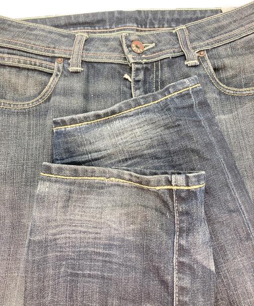 EVISU（エヴィス）EVISU (エヴィス) PUMA (プーマ) カモメプリントデニムパンツ インディゴ サイズ:SIZE 32の古着・服飾アイテム