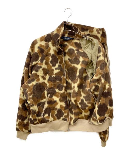 Columbia（コロンビア）Columbia (コロンビア) ダックハンターカモフリースジャケット ブラウン サイズ:XLの古着・服飾アイテム