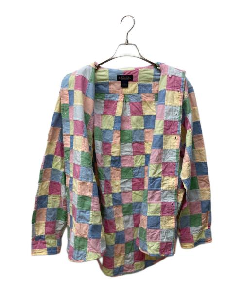 BROOKS BROTHERS（ブルックスブラザーズ）BROOKS BROTHERS (ブルックスブラザーズ) パッチワークシャツ マルチカラー サイズ:Ｌの古着・服飾アイテム