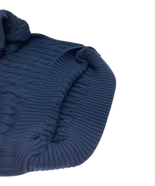 POLO RALPH LAUREN（ポロ・ラルフローレン）POLO RALPH LAUREN (ポロ・ラルフローレン) ケーブルニット ネイビー サイズ:Mの古着・服飾アイテム