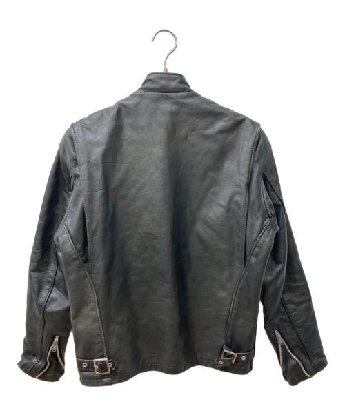 Schott（ショット）Schott (ショット) シングルライダースジャケット ブラック サイズ:36の古着・服飾アイテム