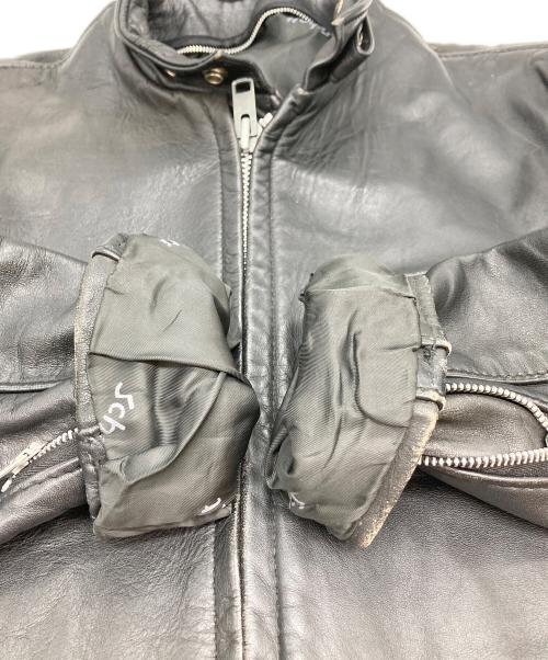 Schott（ショット）Schott (ショット) シングルライダースジャケット ブラック サイズ:36の古着・服飾アイテム