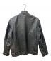 Schott (ショット) シングルライダースジャケット ブラック サイズ:36：20000円