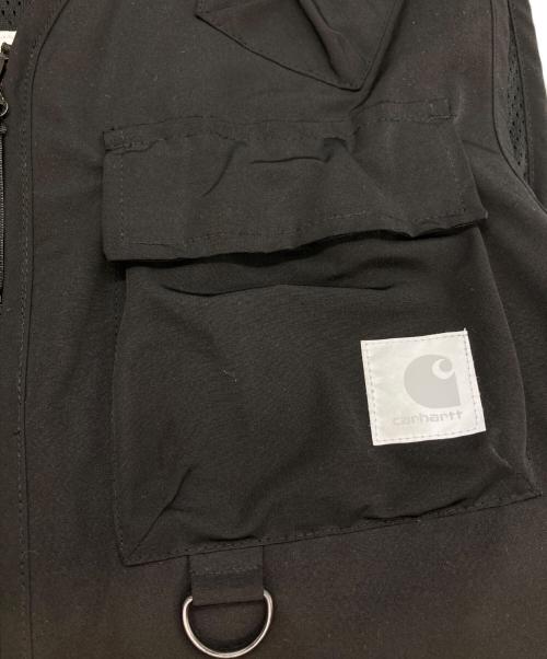 CarHartt（カーハート）CarHartt (カーハート) マルチポケットベスト ブラック サイズ:Lの古着・服飾アイテム