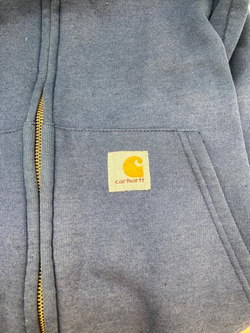 CarHartt（カーハート）CarHartt (カーハート) ジップパーカー ネイビー サイズ:Lの古着・服飾アイテム