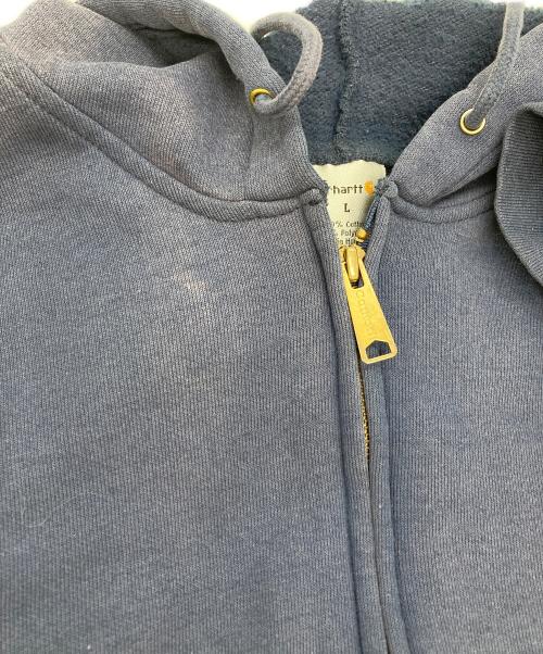 CarHartt（カーハート）CarHartt (カーハート) ジップパーカー ネイビー サイズ:Lの古着・服飾アイテム