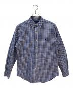 POLO RALPH LAURENポロ・ラルフローレン）の古着「ボタンダウンシャツ」｜ブルー