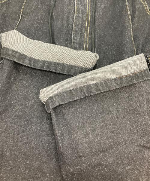 Ballsy.Brothers（ボールジーブラザーズ）Ballsy.Brothers (ボールジーブラザーズ) デニムカーゴパンツ ブラック サイズ:Ｌの古着・服飾アイテム