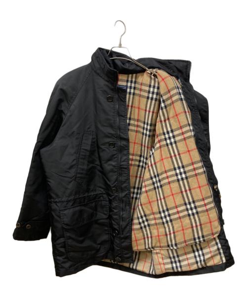 Burberry's（バーバリーズ）Burberry's (バーバリーズ) 裏ノバライナー付きハーフコート ブラック サイズ:表記なしの古着・服飾アイテム