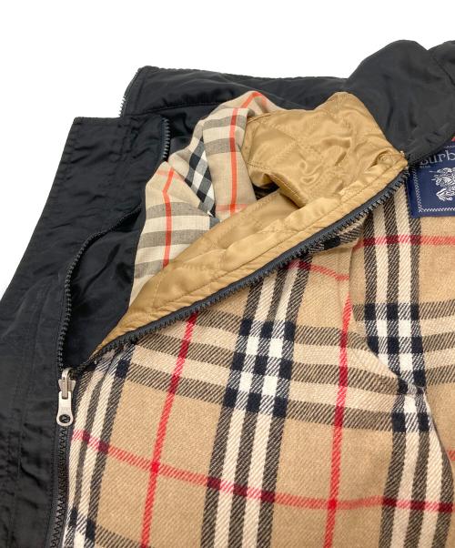 Burberry's（バーバリーズ）Burberry's (バーバリーズ) 裏ノバライナー付きハーフコート ブラック サイズ:表記なしの古着・服飾アイテム