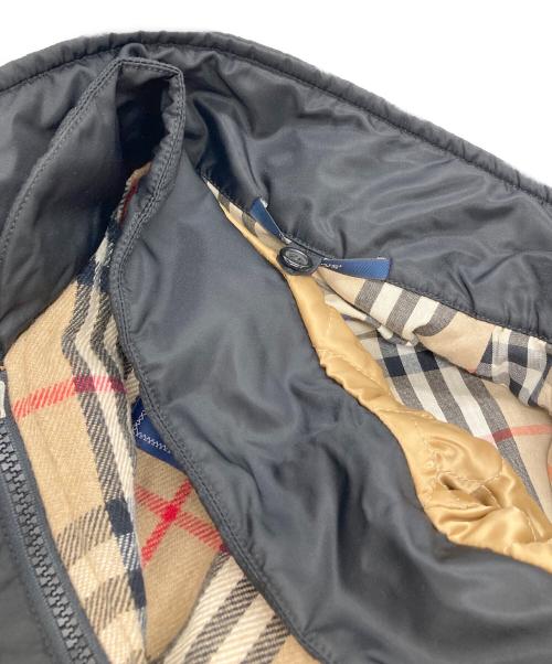 Burberry's（バーバリーズ）Burberry's (バーバリーズ) 裏ノバライナー付きハーフコート ブラック サイズ:表記なしの古着・服飾アイテム