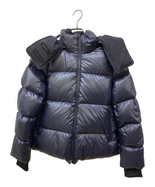 BURBERRY（バーバリー）BURBERRY (バーバリー) デタッチャブルフードダウンジャケット ネイビー サイズ:Sの古着・服飾アイテム