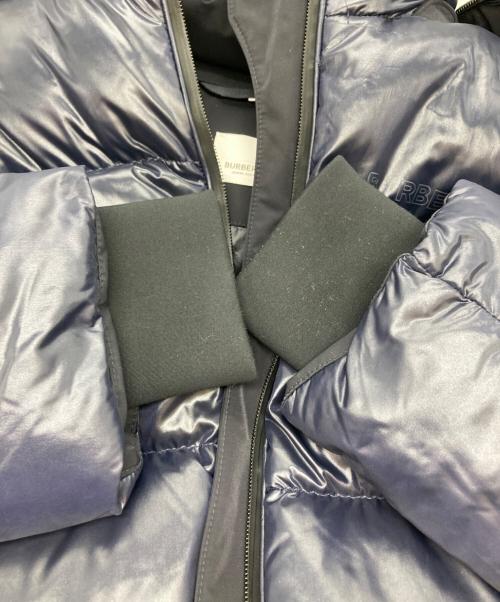BURBERRY（バーバリー）BURBERRY (バーバリー) デタッチャブルフードダウンジャケット ネイビー サイズ:Sの古着・服飾アイテム
