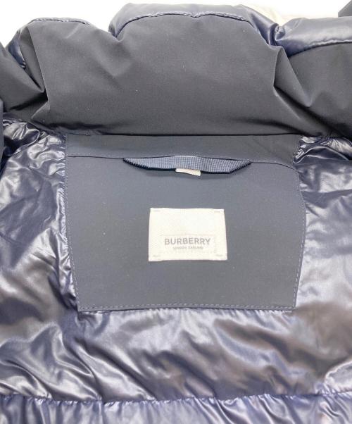 BURBERRY（バーバリー）BURBERRY (バーバリー) デタッチャブルフードダウンジャケット ネイビー サイズ:Sの古着・服飾アイテム