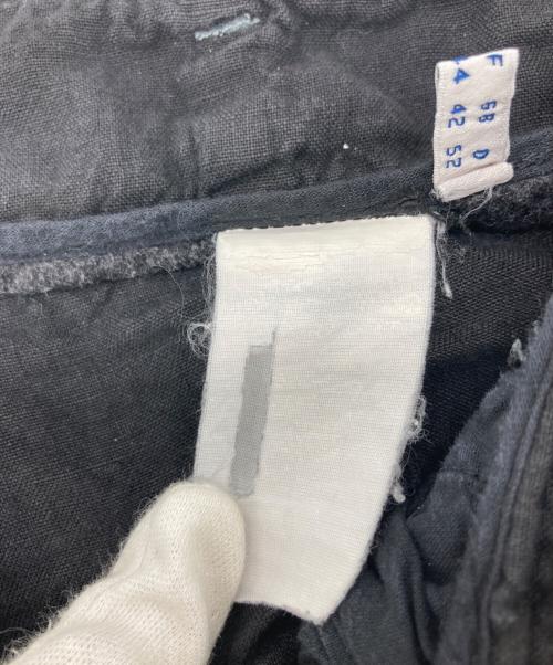 ARMANI JEANS（アルマーニジーンズ）ARMANI JEANS (アルマーニジーンズ) リネンパンツ ブラック サイズ:36の古着・服飾アイテム