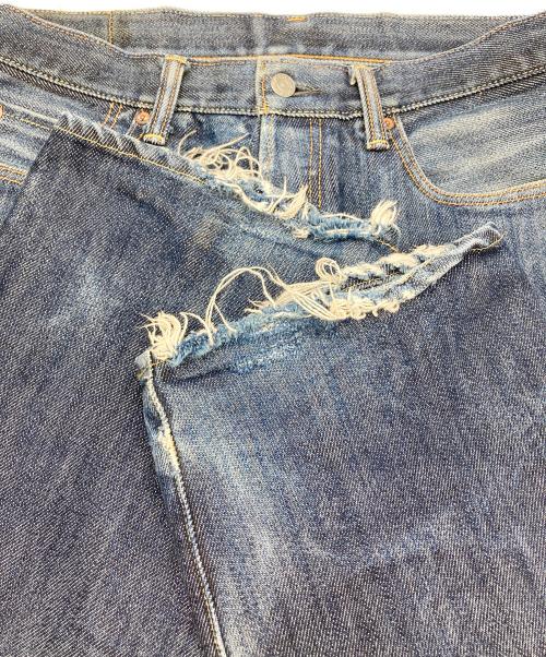 STUDIO D'ARTISAN（ステュディオダルチザン）STUDIO D'ARTISAN (ステュディオダルチザン) セルビッチデニムパンツ インディゴ サイズ:34の古着・服飾アイテム
