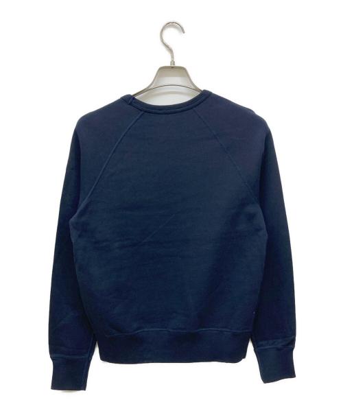 Acne studios（アクネ ストゥディオズ）ACNE STUDIOS (アクネ ストゥディオズ) フェイスパッチスウェット ネイビー サイズ:XXSの古着・服飾アイテム