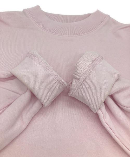 Acne studios（アクネ ストゥディオズ）ACNE STUDIOS (アクネ ストゥディオズ) サイドジップスウェット ピンク サイズ:Sの古着・服飾アイテム