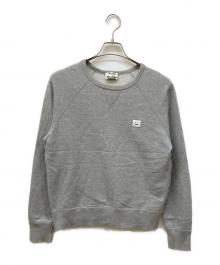 Acne studios（アクネ ストゥディオズ）の古着「フェイスパッチスウェット」｜グレー