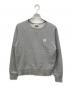 ACNE STUDIOS（アクネ ストゥディオズ）の古着「フェイスパッチスウェット」｜グレー