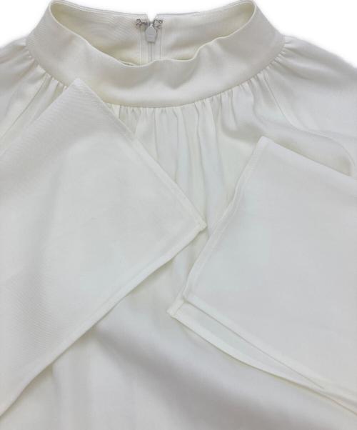 Demi-Luxe Beams（デミルクス ビームス）Demi-Luxe Beams (デミルクス ビームス) ブラウス ホワイト サイズ:SIZE 38の古着・服飾アイテム