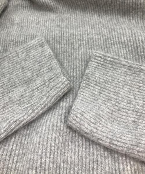 BATONER（バトナ―）BATONER (バトナ―) カシミヤフォックスユニークタートルニット グレー サイズ:SIZE 2の古着・服飾アイテム