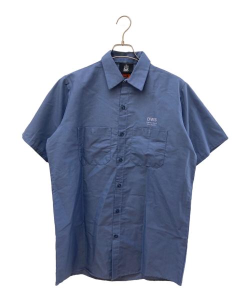 RED KAP（レッド キャップ）RED KAP (レッド キャップ) Dirty Workers Studio (ダーティーワーカーズスタジオ) ワークシャツ ブルー サイズ:Mの古着・服飾アイテム