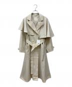 Eaphiエフィ）の古着「リネンブレンドコート」｜ベージュ