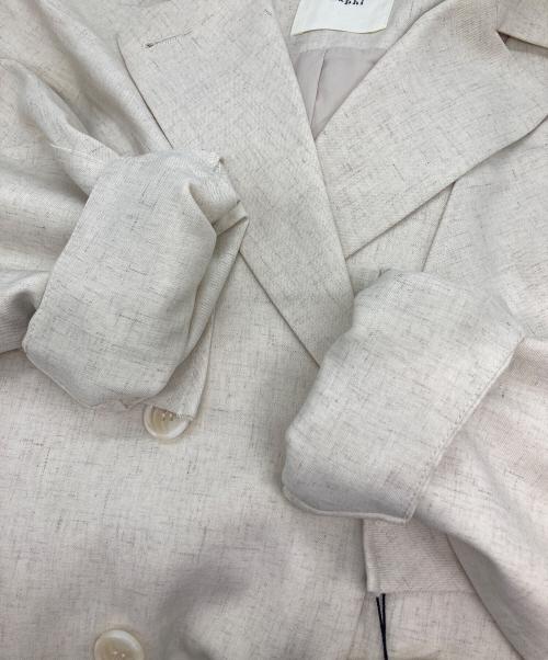 Eaphi（エフィ）Eaphi (エフィ) リネンブレンドコート ベージュ サイズ:S 未使用品の古着・服飾アイテム