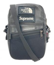 THE NORTH FACE×SUPREME（ザ ノース フェイス×シュプリーム）の古着「ショルダーバッグ/Leather Shoulder Bag」｜ブラック