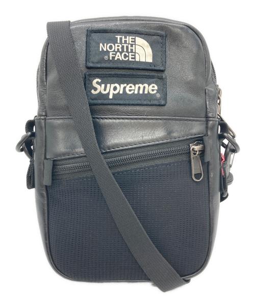 THE NORTH FACE（ザ ノース フェイス）THE NORTH FACE (ザ ノース フェイス) Supreme (シュプリーム) ショルダーバッグ/Leather Shoulder Bag ブラックの古着・服飾アイテム