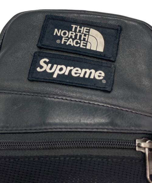 THE NORTH FACE（ザ ノース フェイス）THE NORTH FACE (ザ ノース フェイス) Supreme (シュプリーム) ショルダーバッグ/Leather Shoulder Bag ブラックの古着・服飾アイテム