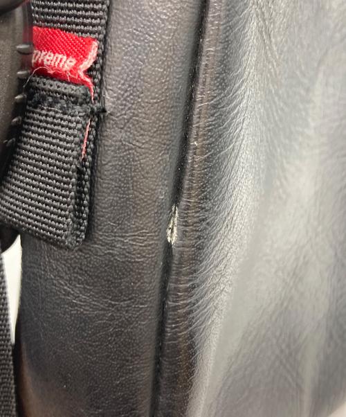 THE NORTH FACE（ザ ノース フェイス）THE NORTH FACE (ザ ノース フェイス) Supreme (シュプリーム) ショルダーバッグ/Leather Shoulder Bag ブラックの古着・服飾アイテム