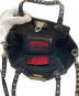 中古・古着 VALENTINO GARAVANI (ヴァレンティノ・ガラヴァーニ) 2WAYロックスタッズショルダーバッグ ブラック：40000円
