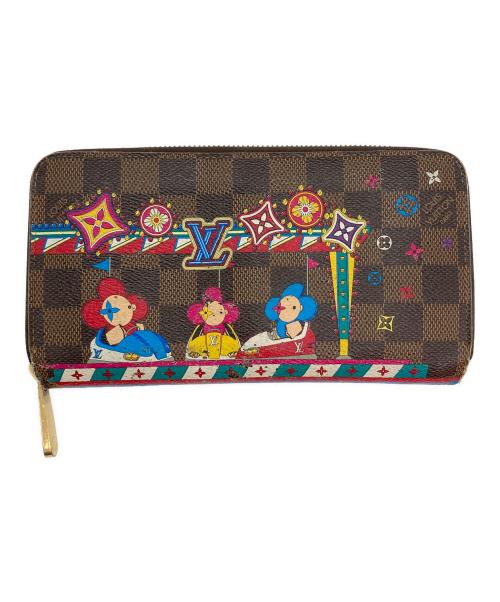 LOUIS VUITTON（ルイ ヴィトン）LOUIS VUITTON (ルイ ヴィトン) 長財布/ジッピー ウォレット ヴィヴィエンヌ ホリデイ ブラウンの古着・服飾アイテム