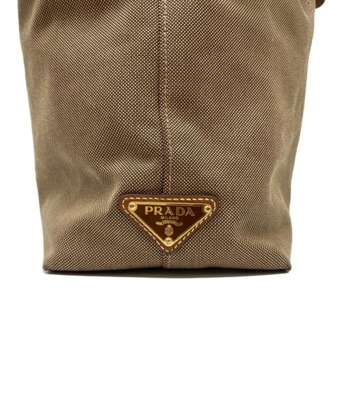 PRADA（プラダ）PRADA (プラダ) 2WAYトートバッグ ブラウンの古着・服飾アイテム