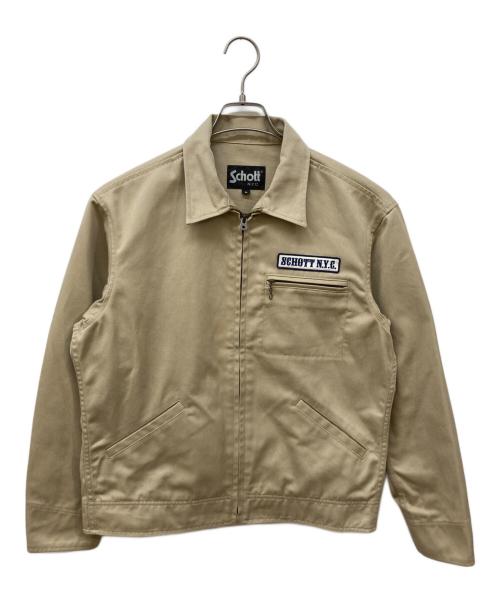 Schott（ショット）Schott (ショット) ワークジャケット ベージュ サイズ:Ⅿの古着・服飾アイテム