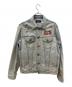 DIESEL（ディーゼル）の古着「ダメージ加工デニムジャケット」｜インディゴ