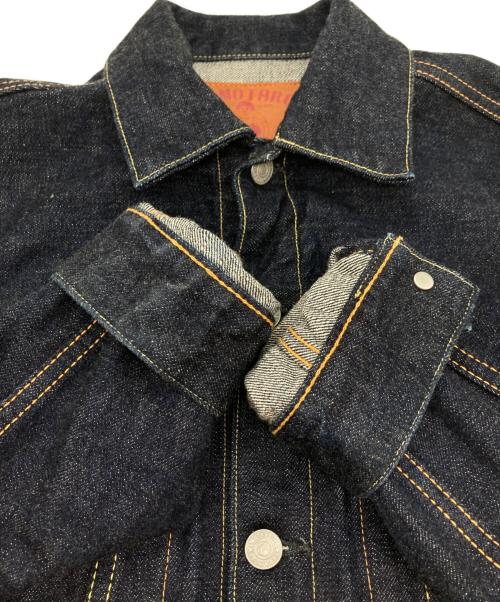 MOMOTARO JEANS（桃太郎ジーンズ）MOMOTARO JEANS (桃太郎ジーンズ) デニムトラッカージャケット/出陣3rdダブルポケットジャケット インディゴ サイズ:38の古着・服飾アイテム