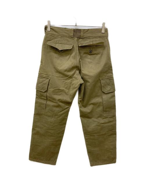 French Army（フランス軍）French Army (フランス軍) M-47後期カーゴパンツ カーキ サイズ:11の古着・服飾アイテム