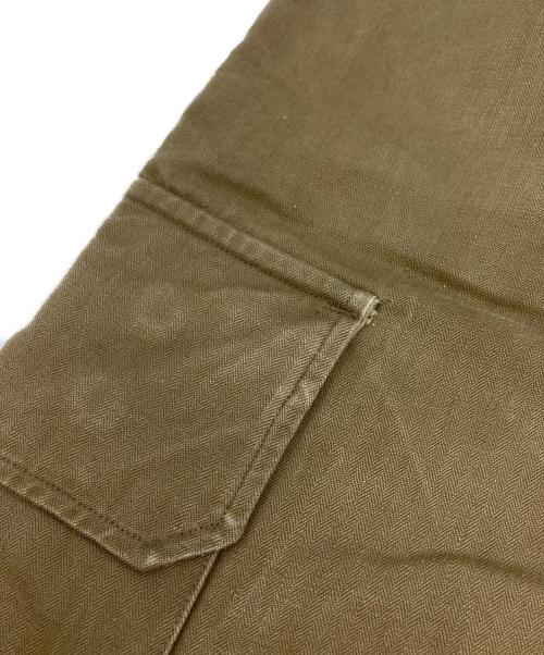 French Army（フランス軍）French Army (フランス軍) M-47後期カーゴパンツ カーキ サイズ:11の古着・服飾アイテム