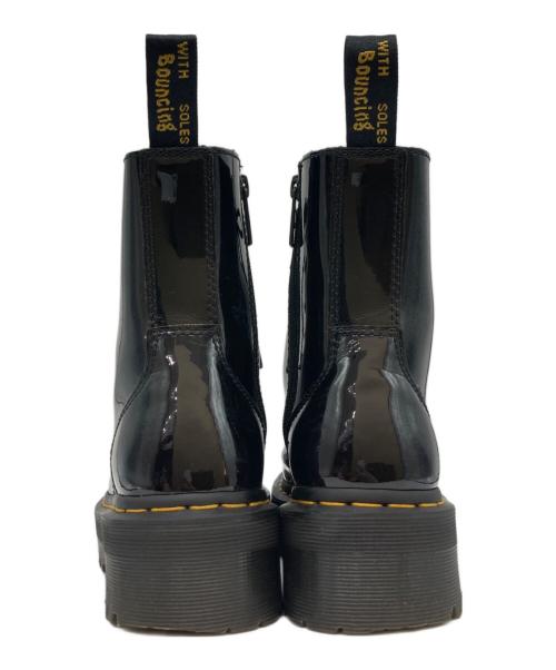 Dr.Martens（ドクターマーチン）Dr.Martens (ドクターマーチン) JADON/エナメル8ホールブーツ ブラック サイズ:UK 6の古着・服飾アイテム