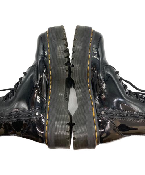 Dr.Martens（ドクターマーチン）Dr.Martens (ドクターマーチン) JADON/エナメル8ホールブーツ ブラック サイズ:UK 6の古着・服飾アイテム