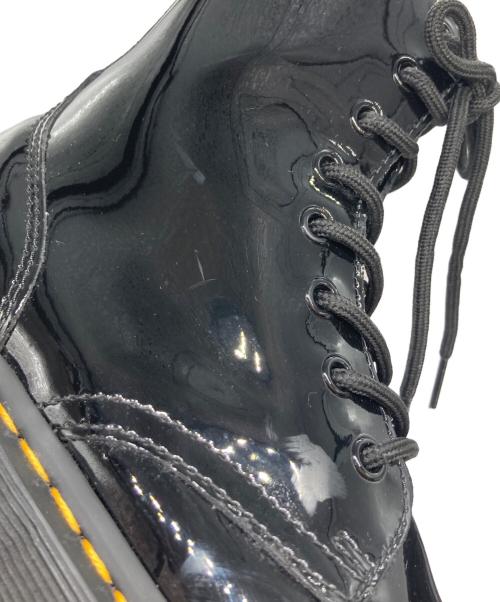 Dr.Martens（ドクターマーチン）Dr.Martens (ドクターマーチン) JADON/エナメル8ホールブーツ ブラック サイズ:UK 6の古着・服飾アイテム