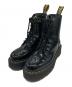 Dr.Martens（ドクターマーチン）の古着「JADON/エナメル8ホールブーツ」｜ブラック