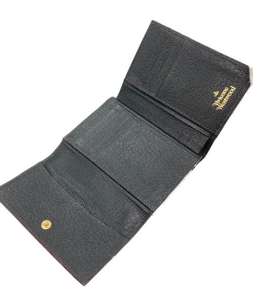 Vivienne Westwood（ヴィヴィアンウエストウッド）Vivienne Westwood (ヴィヴィアンウエストウッド) オーブがま口3つ折り財布 ブラック サイズ:-の古着・服飾アイテム